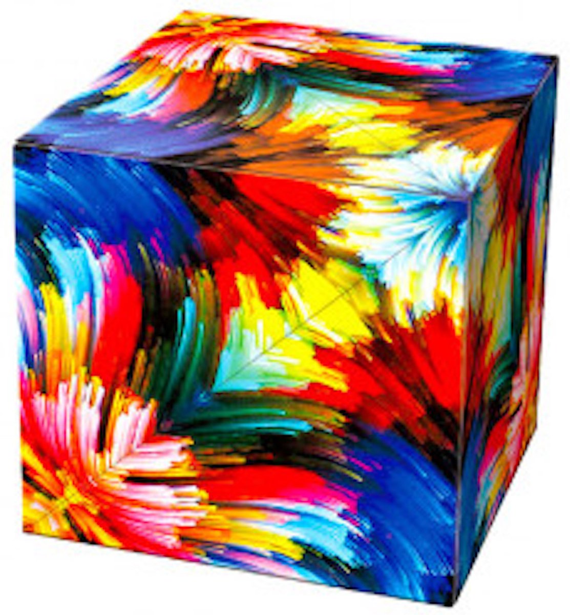 Shashibo | Magnetische Kubus | Magnetic Cube | Magneten | Vorm veranderende Friemelkubus | Stress Kubus met 36 Zeldzame-Aardemagneten | 70+ Vormen | Regenboog